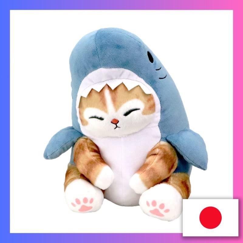 【Direct from japan】mofusand Sea Creature Nyan BIG Plushie (Shark Nyan ...