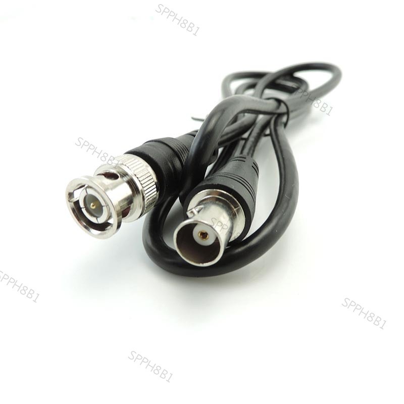 BNC male To female Adapter plug connector Coaxial Line adapter Cable ...