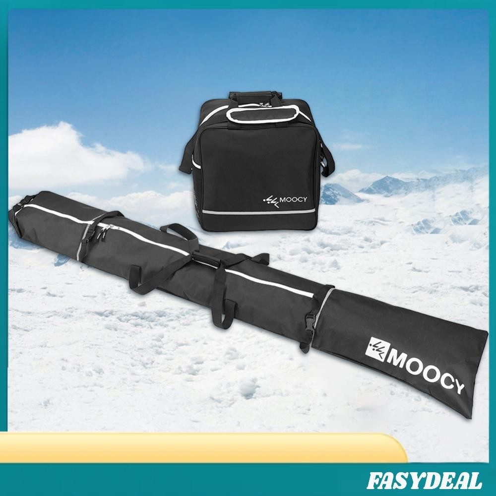 [fasydeal.ph] 2 Pcs Ski Set Durable Ski Bag & Boot Bag Set Ski ...