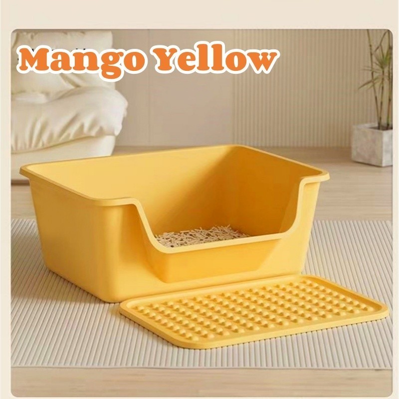 XL Extra Deep Cat Litter Box Toilet Edge Splash Proof Cat Litter