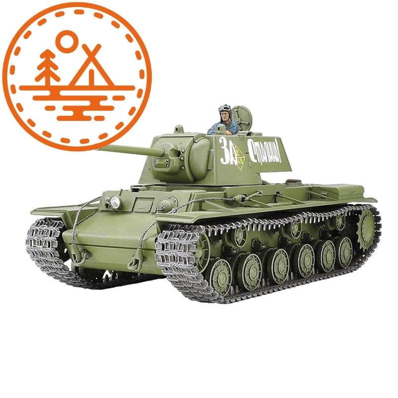 TAMIYA 1/35 Military Miniatures Series No.372 Soviet Heavy Tank KV-I ...