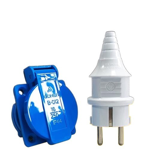 Original gasoline generator two-hole plug full copper socket 2KW3KW5KW ...