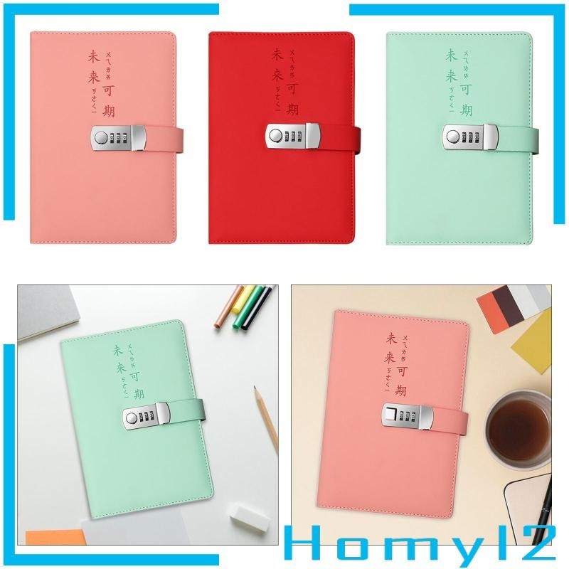 [HOMYL2] Diary with Lock, Locked Diary Notebook Multifuctional Personal ...