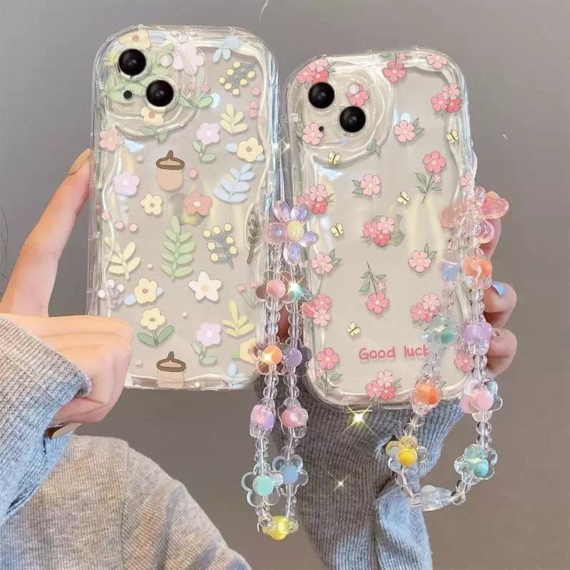 Luxury Flower Chain Casing For Samsung Galaxy A25 A10 A11 A31 A51 A71 ...