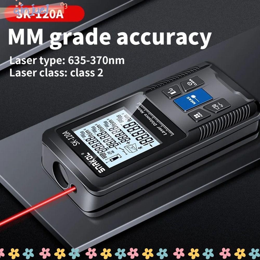 QINJUE1 Laser Distance Meter, Measure Tools 40m 50m 70m 100m 120m ...