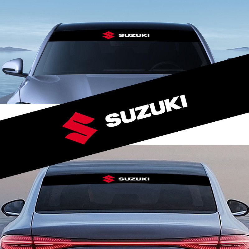 1pcs Car Front Rear Window Sticker Waterproof Sunshade Windshield Decal ...