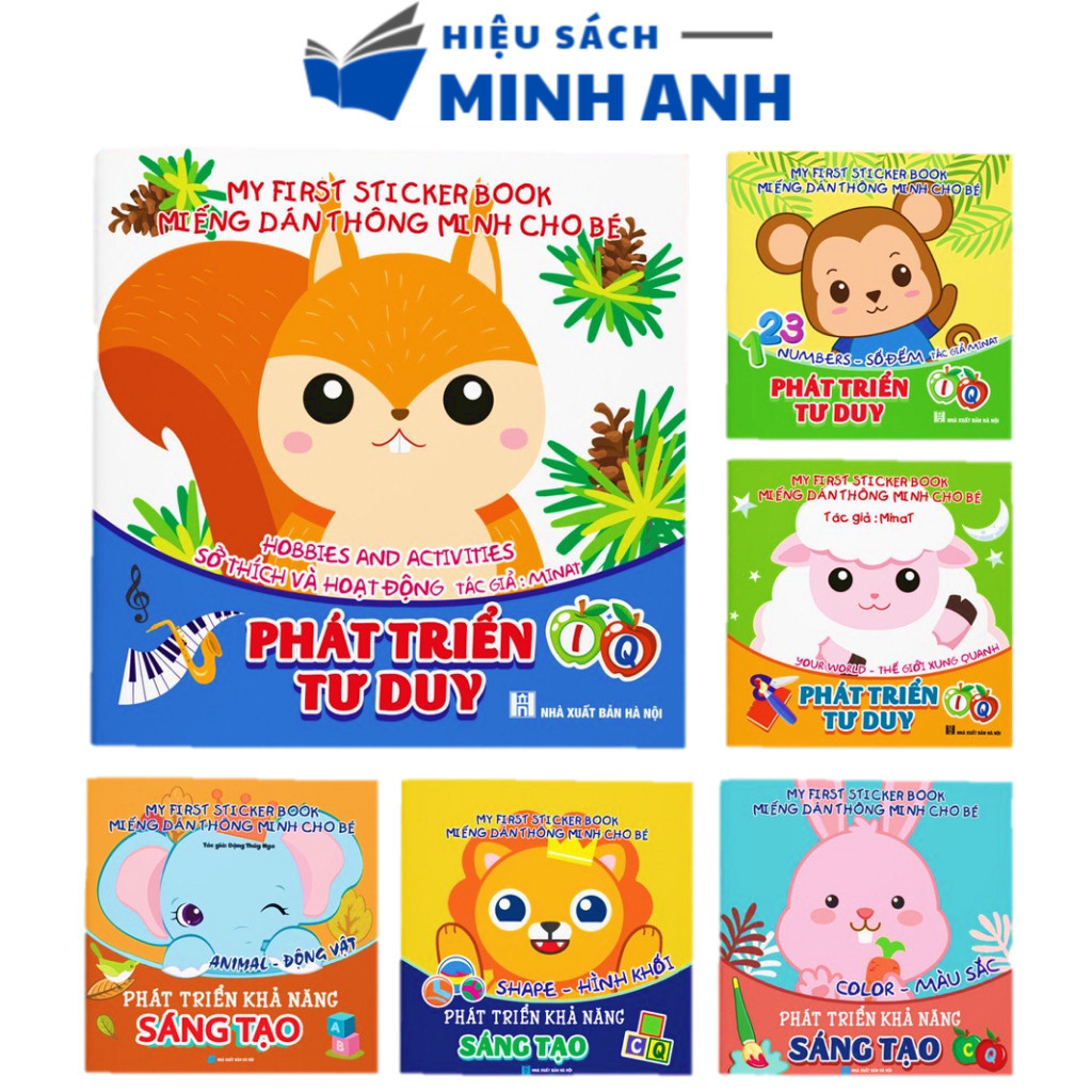 Book - My First Sticker Book - Smart Stickers for Children to Develop ...