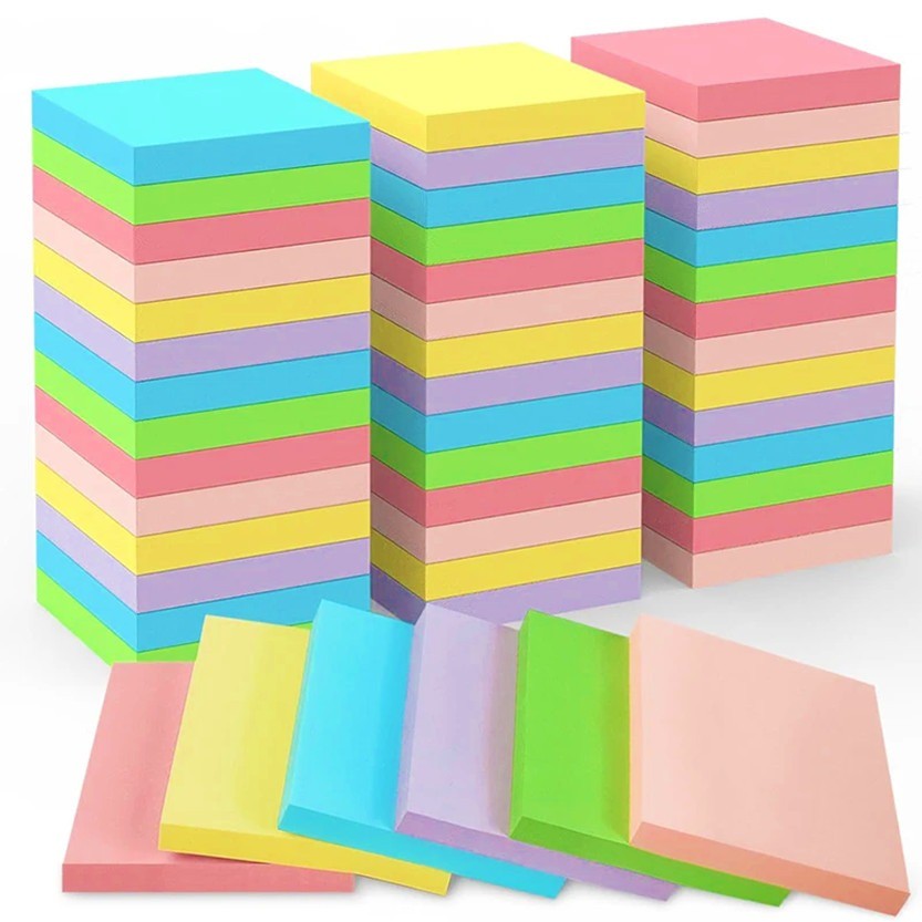 Mini Colour Sticky Notes Memo Pad / Posted It Note Pads Stickers ...