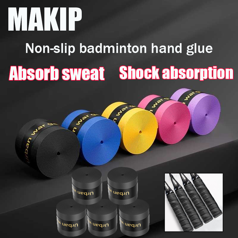 【BUY 1 TAKE 1】Badminton hand Racket Overgrip NonSlip PU Tennis Super ...