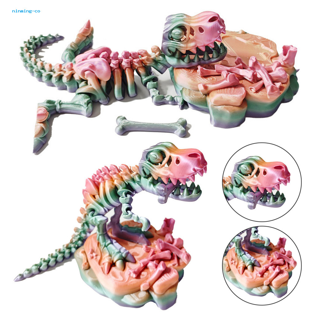 Ninming tyrannosaurus rex figurine articulated dinosaur toy moveable