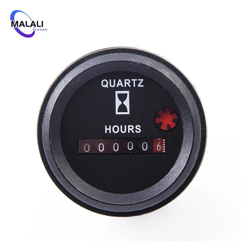 H748 DC12 36V Hours Counter Excavator Hour Meter Timer Construction ...
