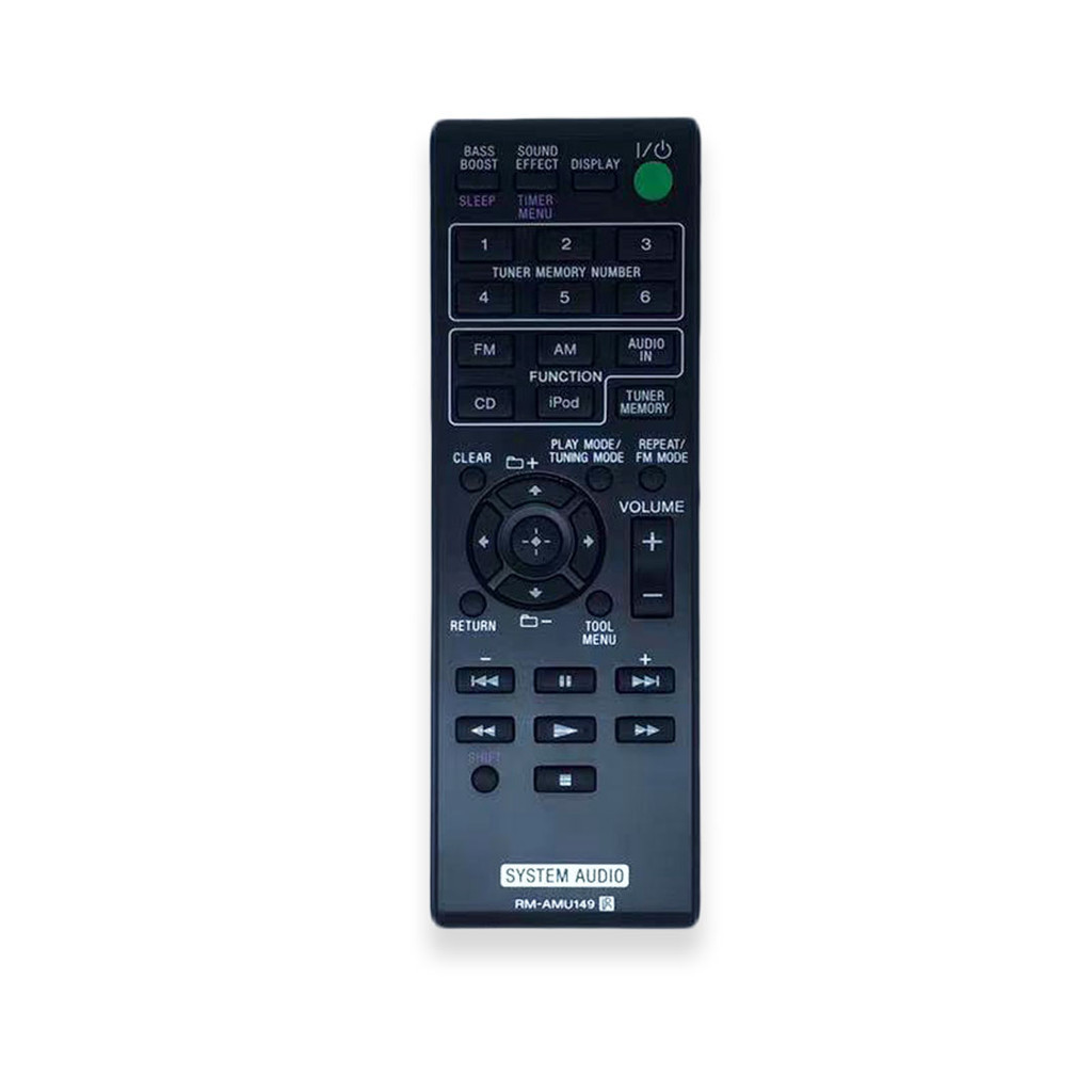 Télécommande Sony RM-AMU180 D'origine - Pour Système Audio, Sans Fil, Réf. N-612, Occasion Avec Garantie 6 Mois