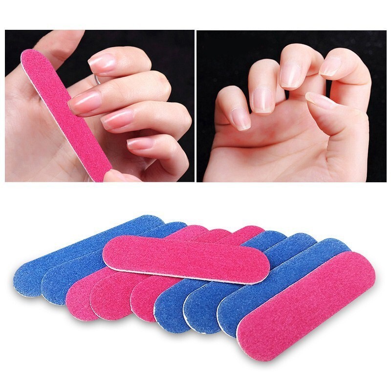 Pieceg Mini hand file, thick double-sided mini file - Nailbox (odd 1 ...