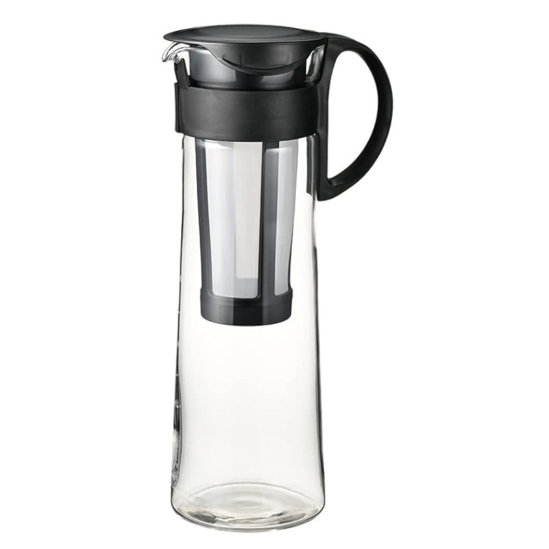 HARIO Water Drip Coffee Pot Black 1000ml Coffee Pitcher Made in Japan ...