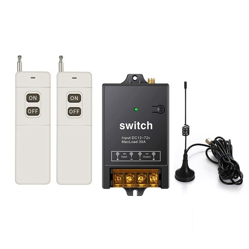 RQ＞Wireless Remote Control Switch,3000M Long Distance,40A Relay ...