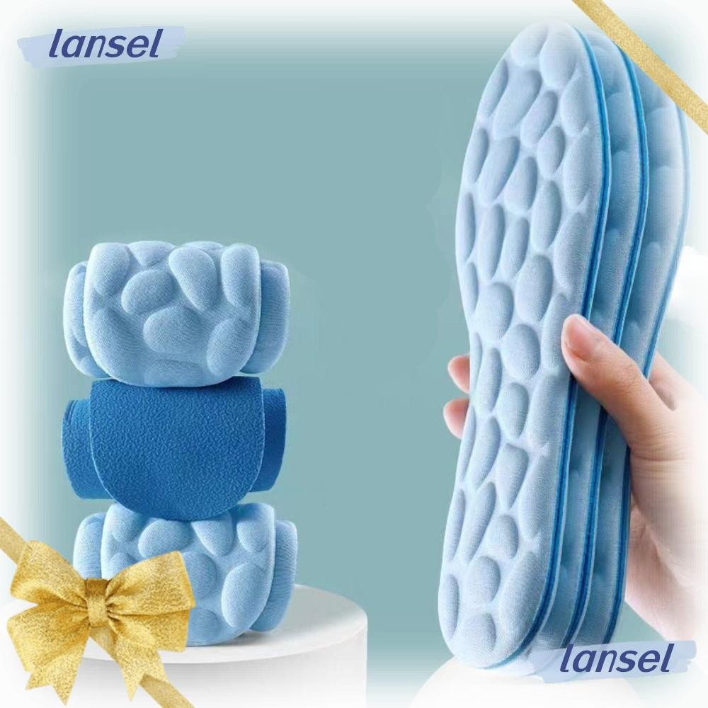 LANSEL Massage Insoles, Cuttable 4D Orthopaedic Insoles, Shoe ...