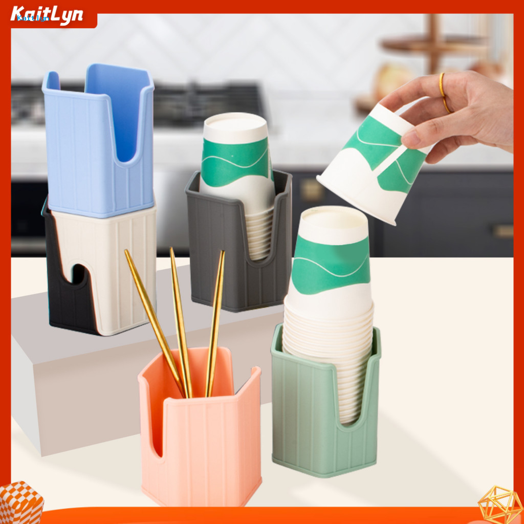 Stackable Cup Holder Cup Storage Rack Stackable Cup Dispenser for ...