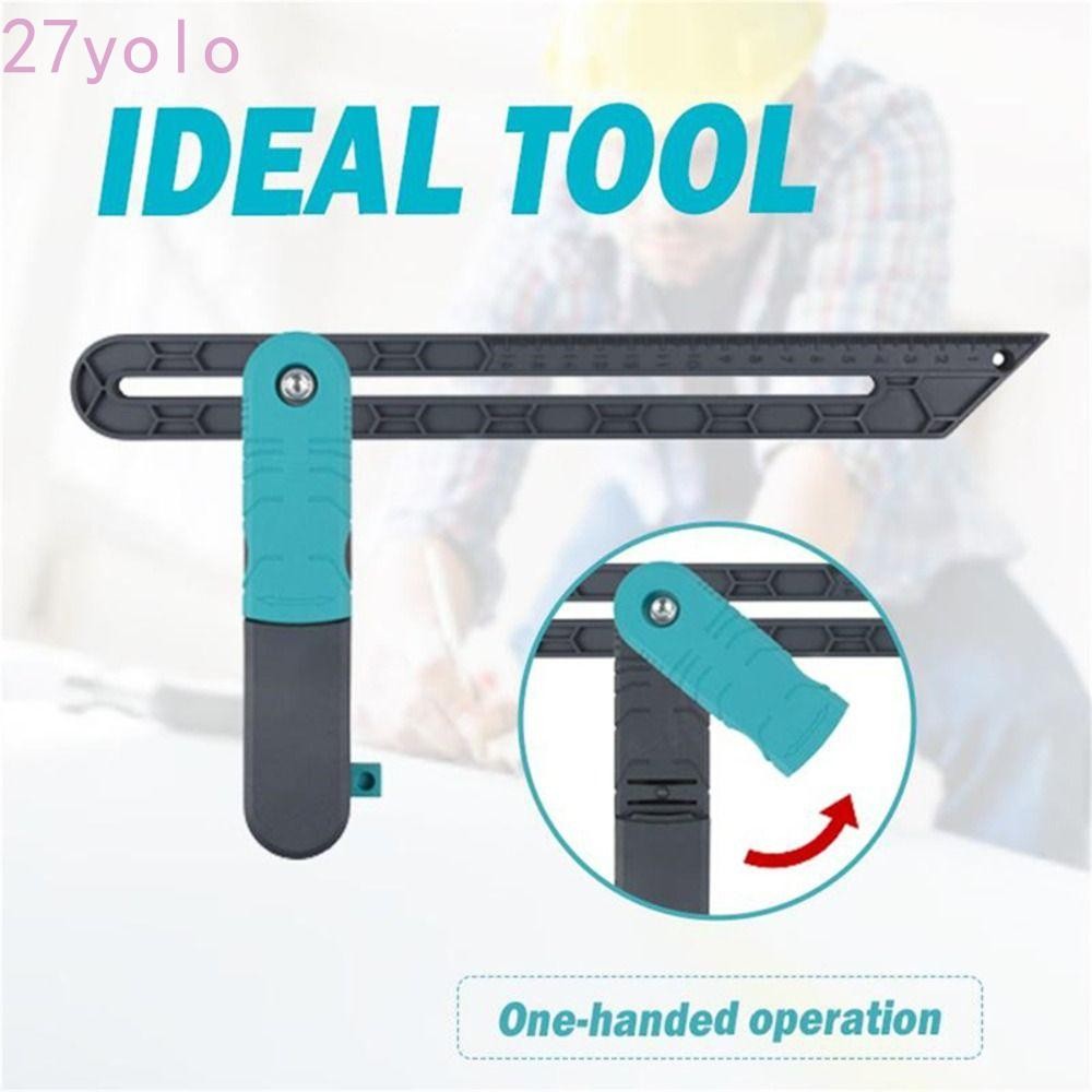 YOLO Woodworking Angle Ruler Measure Tool Lock Angle Angular Bevel ...