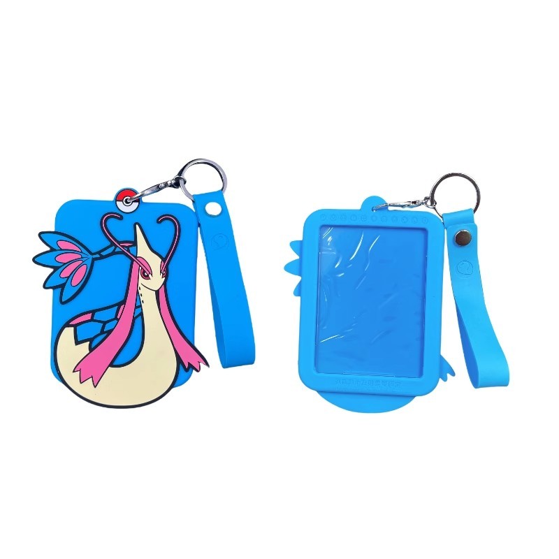 Original Pokemon Chinese PTCG Silicone Card Holder Protective Cases The  Third Version Student Card Case Card Holder Keychain | Shopee Philippines