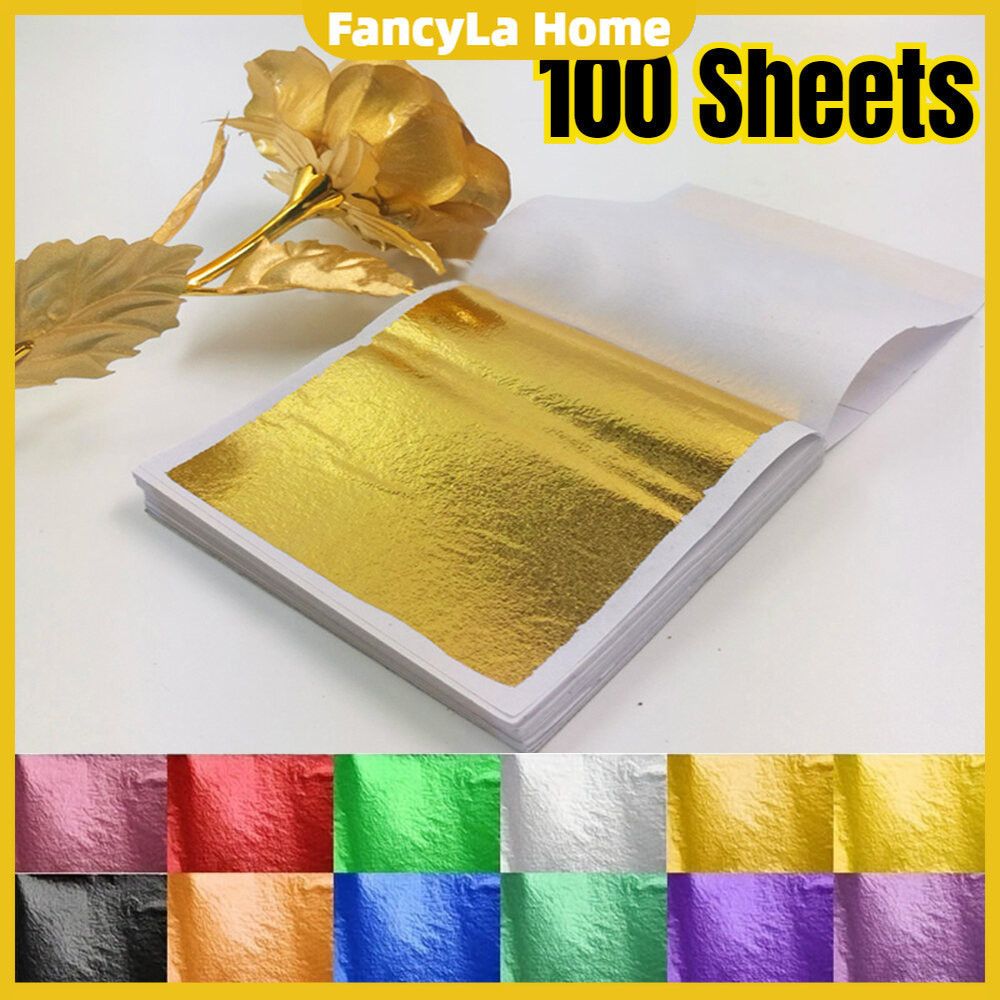 1000 Pcs 14x14 Centimetri Doratura Decorazione Mobili Di Arte Artigianato Pittur - Foto 4