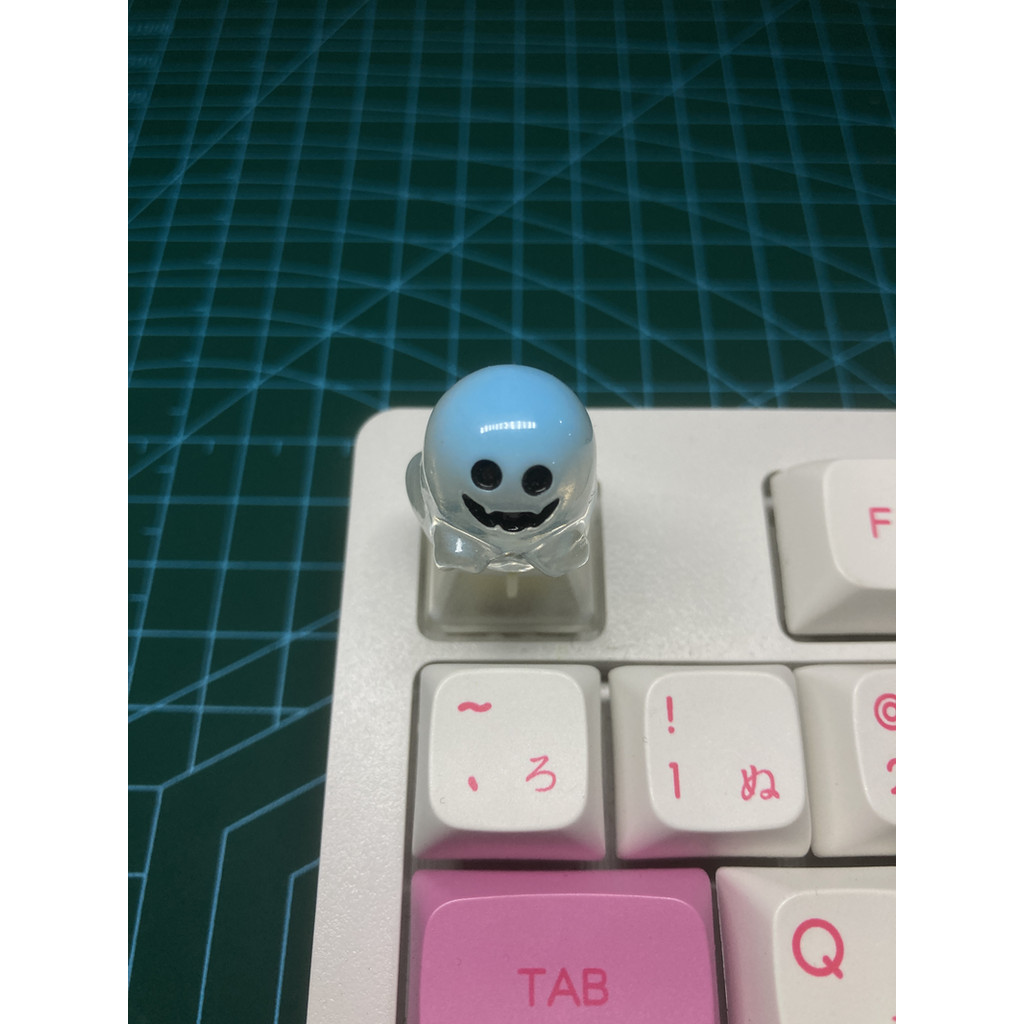 Amerteer Halloween Ghost Demon Keycap Cross Axis Mechanical Keyboard ...