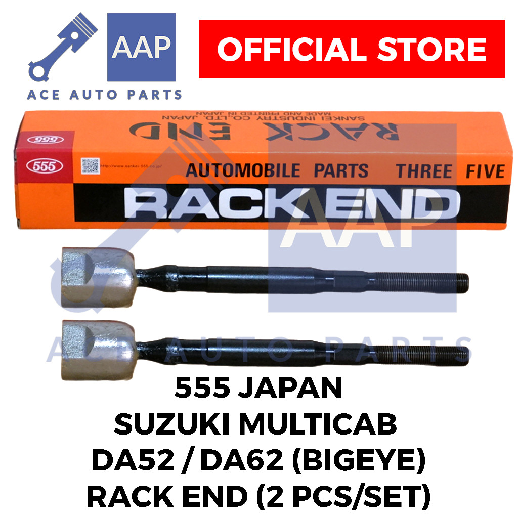 555 Japan Rack End for Suzuki Multicab Bigeye DA52, DA62 (2 PCS/SET ...