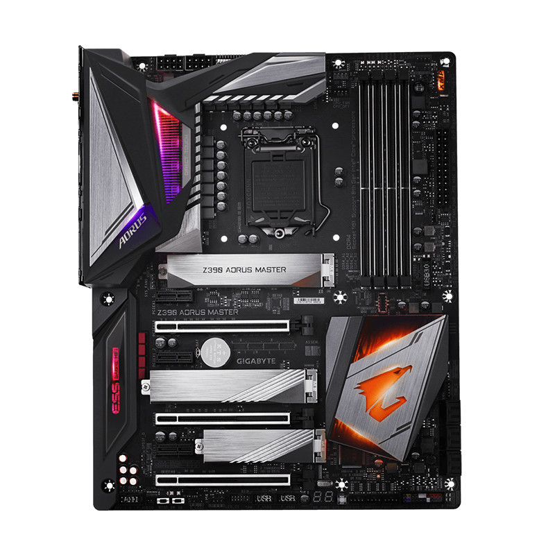 Gigabyte Z390 AORUS MASTER Motherboard LGA 1151 4xDDR4 DIMM Using Intel ...