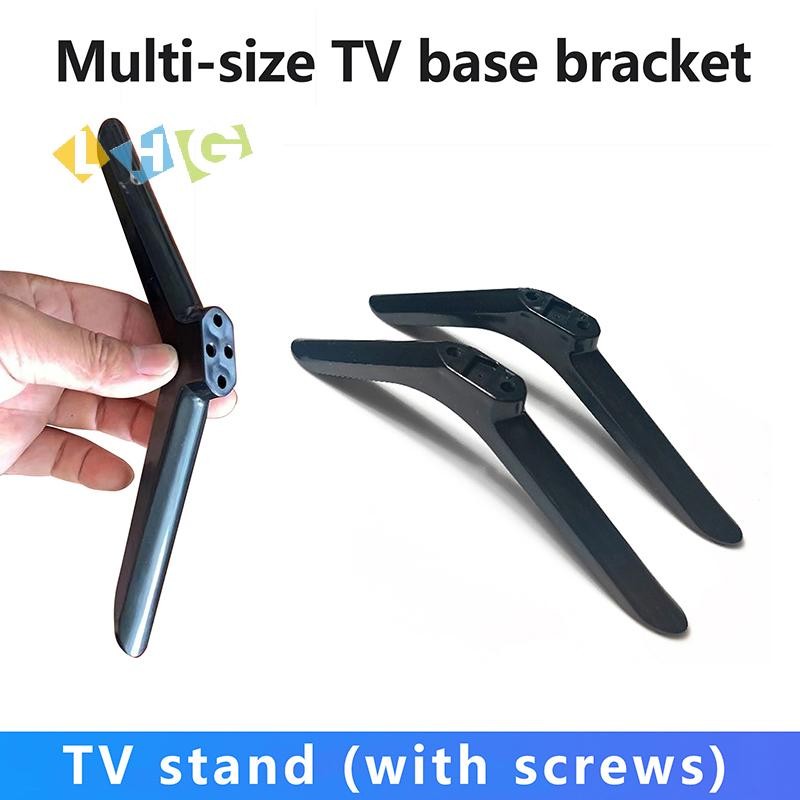 [LHG] 1Pair Base Televisions Tabletop Base Stand Legs Pedestal Stand ...