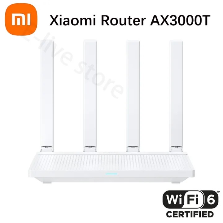 Xiaomi AX3000T Wireless Router Qualcomm IPQ5018 Wifi 6 Dual Band 2.4GHz ...
