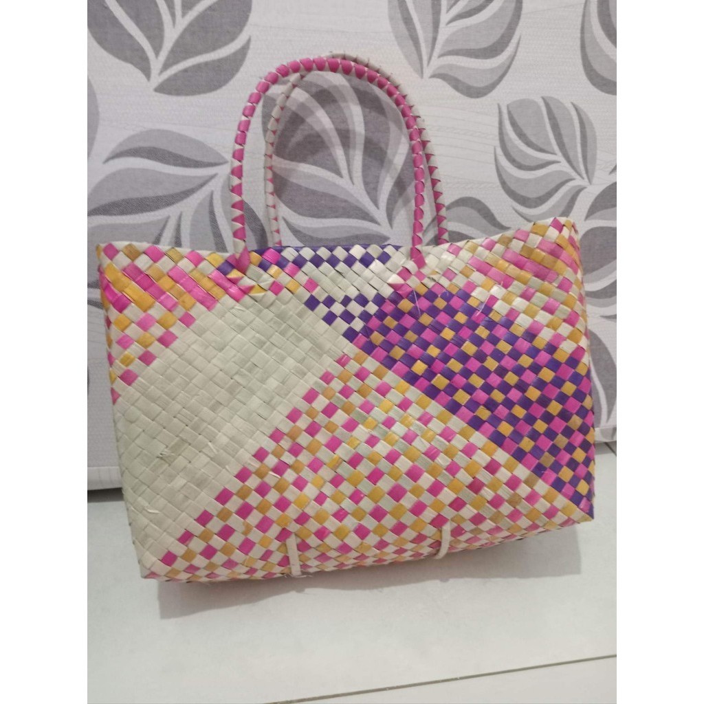 Native Bayong Bag, From Bicol made from karagumoy/pandan | Shopee ...