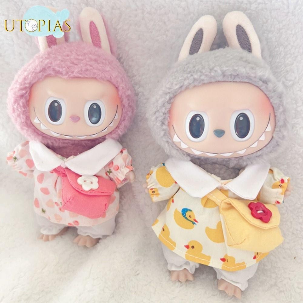 HILDAR Labubu Doll Clothes, Only Selling Clothes Cute Cartoon Labubu ...