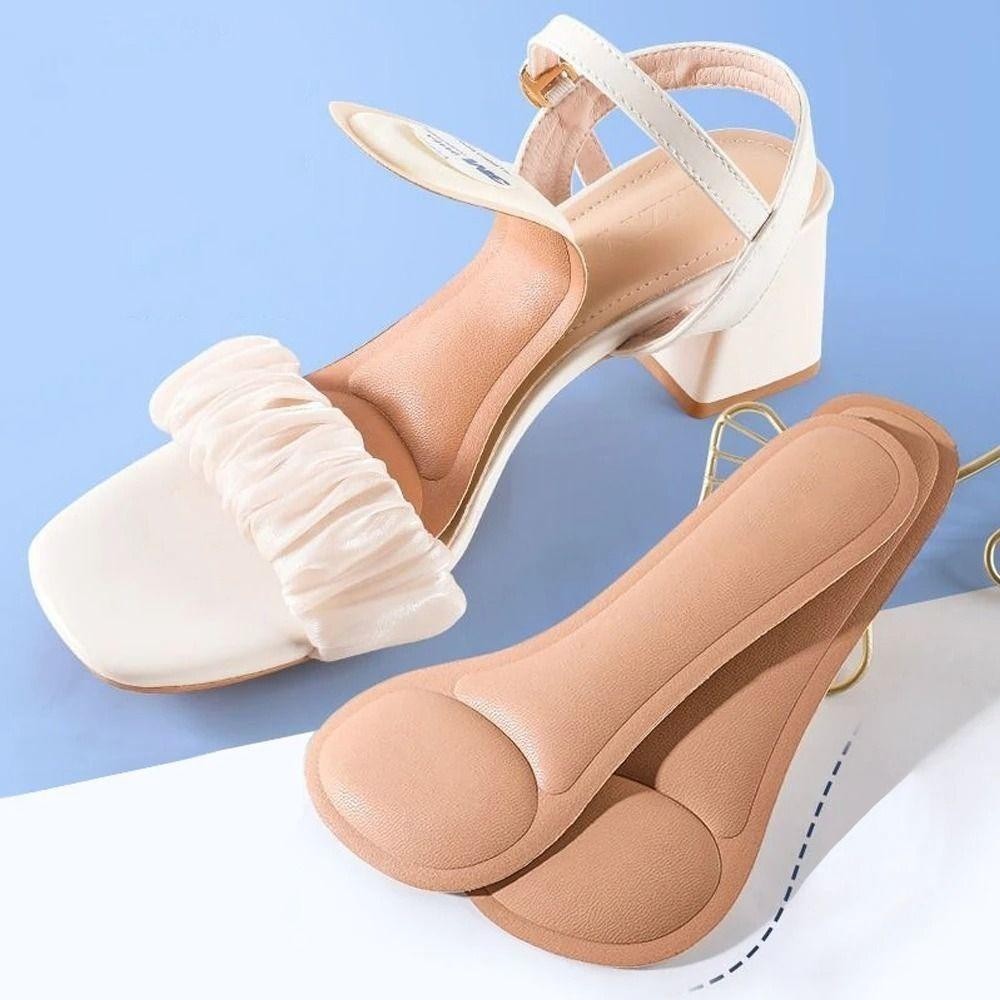BLUEVELVET Sandals Insoles Self adhesive Anti slip Women High heel Insoles Sweat absorbent Breathable Seven point Soft Sweat Shoes Pad Women Shopee Philippines