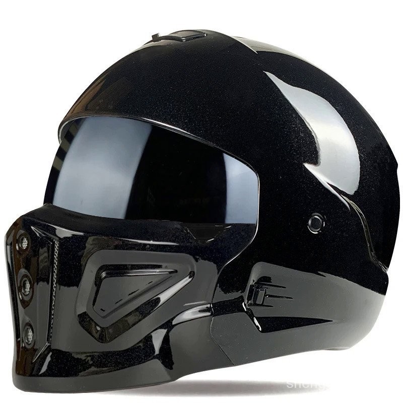 Motorcycle Helmet Combination helmet Full face helmet Locomotive Half ...