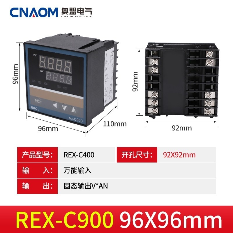 RR+Temperature controller REX-C100-400-C700-C900 digital intelligent ...