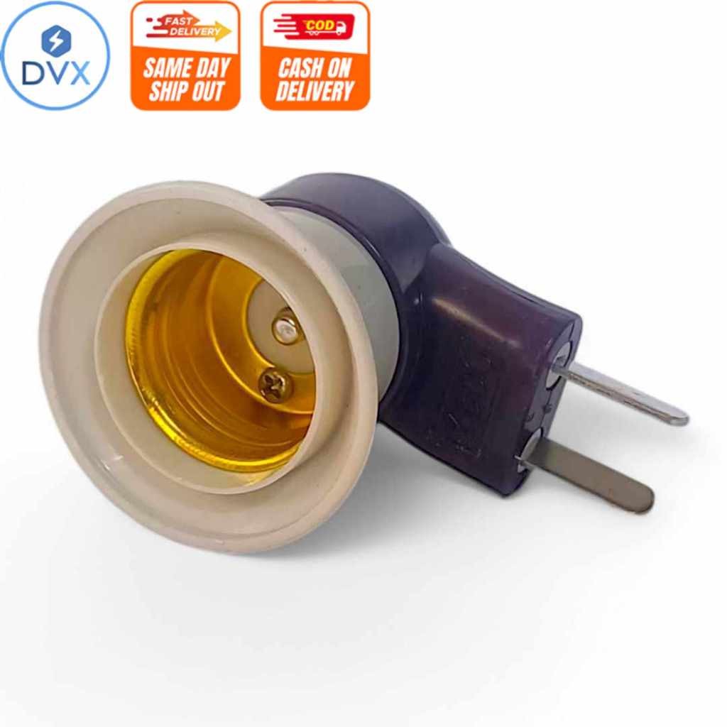 DVX Plug Type Socket with ON/OFF Switch Bulb / Lamp Holder #8242 ...