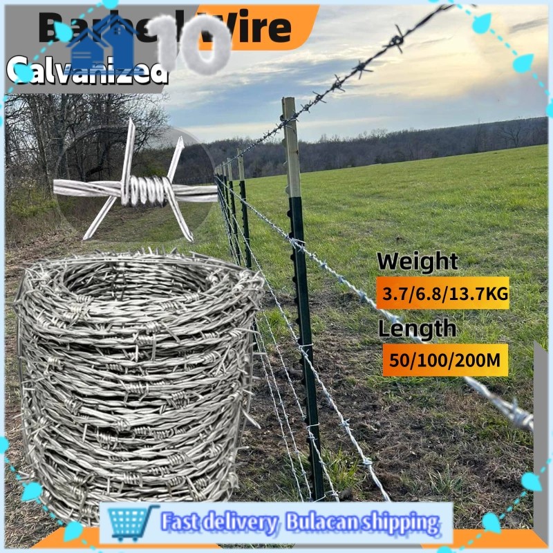 50/100/200 meters wire rolling mesh wire fence anti-climbing guardrail ...