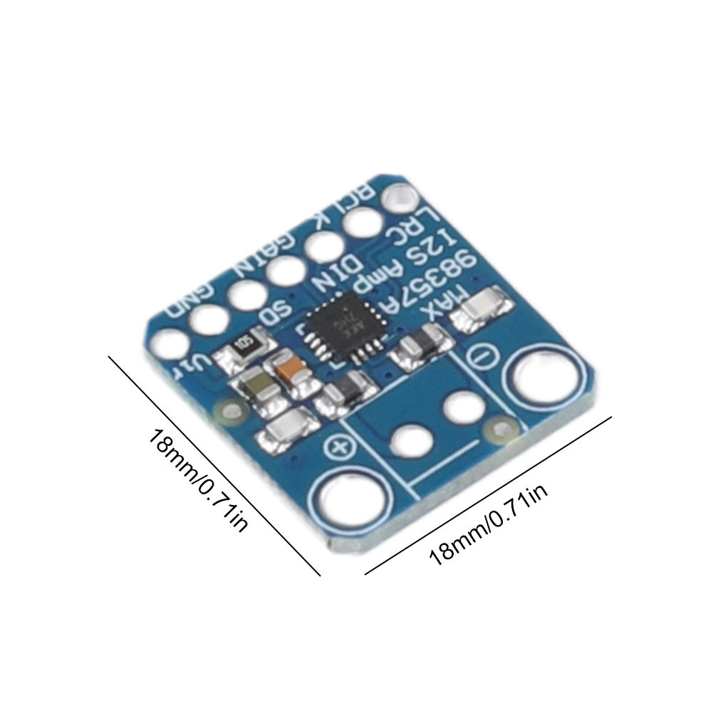 MAX98357 Amplifier Breakout Interface DAC Decoder MAX98357A Class D ...