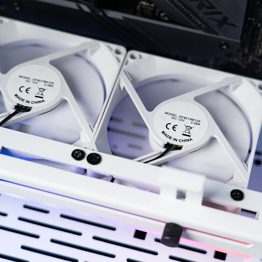 2 in 1 Graphics Card Cooler 1800RPM 5V 3Pin ARGB Graphics Card Radiator ...