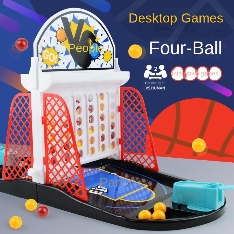 YW New Ejection Basketball Machine Finger Shooting Quadruple Chess ...