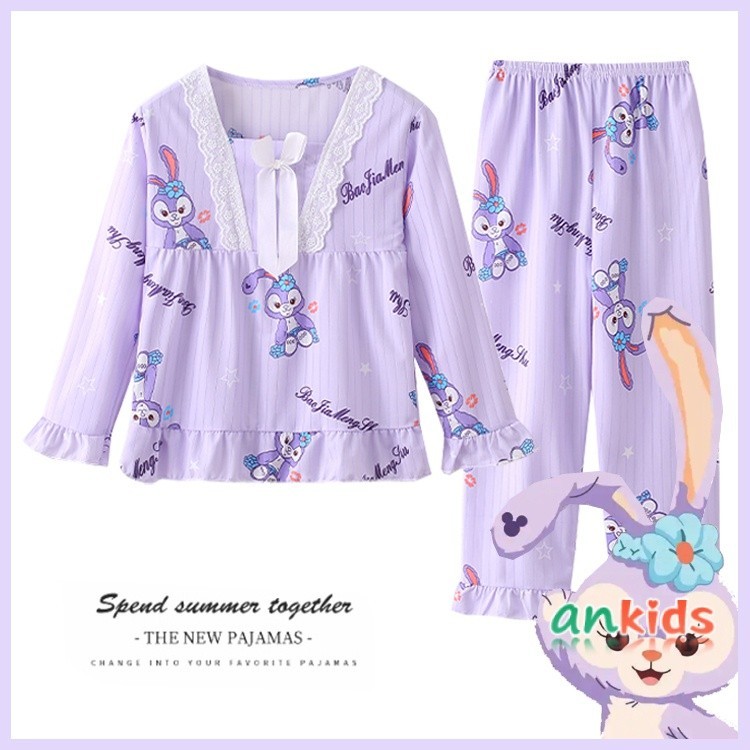 Girls Sleeping Gown Cute StellaLou Cartoon Printing Casual Pyjamas Kids ...