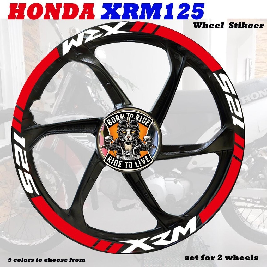 Shop honda xrm 125 rim set for Sale on Shopee Philippines