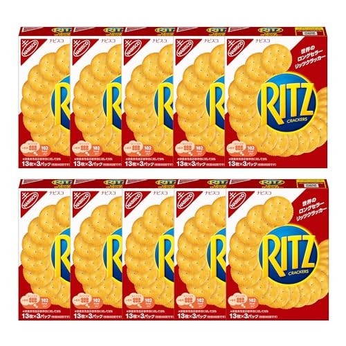 RITZ Mondelez Cracker S 128g x 10 pieces ,biscuit,black peppa | Shopee ...