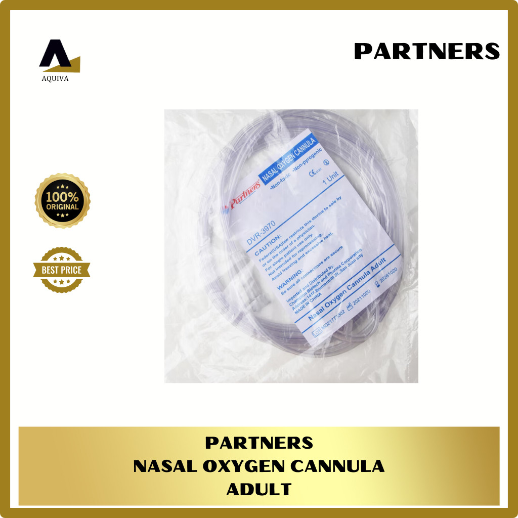 PARTNERS Nasal Oxygen Cannula | Shopee Philippines