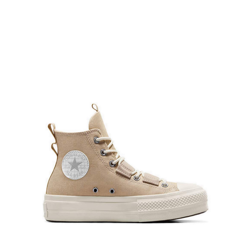 Converse CTAS Lift Platform Women's Sneakers - Nutty Granola/Egret ...