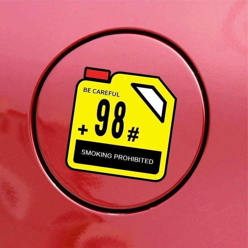 JDM Car Refueling Tips 92#95# Fuel Tank Cover Body Decoration Scratch ...