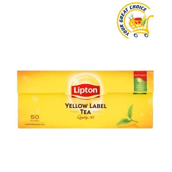 Lipton Yellow Label Tea Bags 50 x 2g | Shopee Philippines