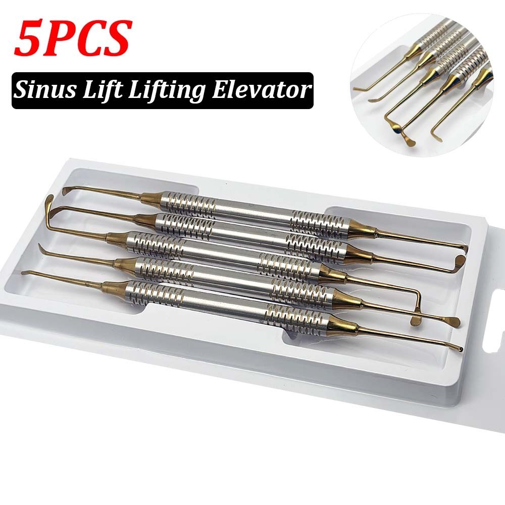 5Pcs Dental Implant Lifting Instrument Dental Professional Oral Tools ...