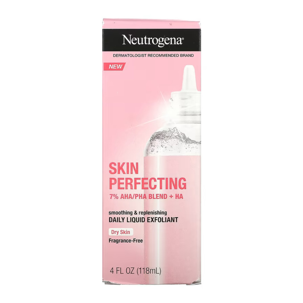 Neutrogena Skin Perfecting Daily Liquid Exfoliant for Dry Skin 4 fl oz ...