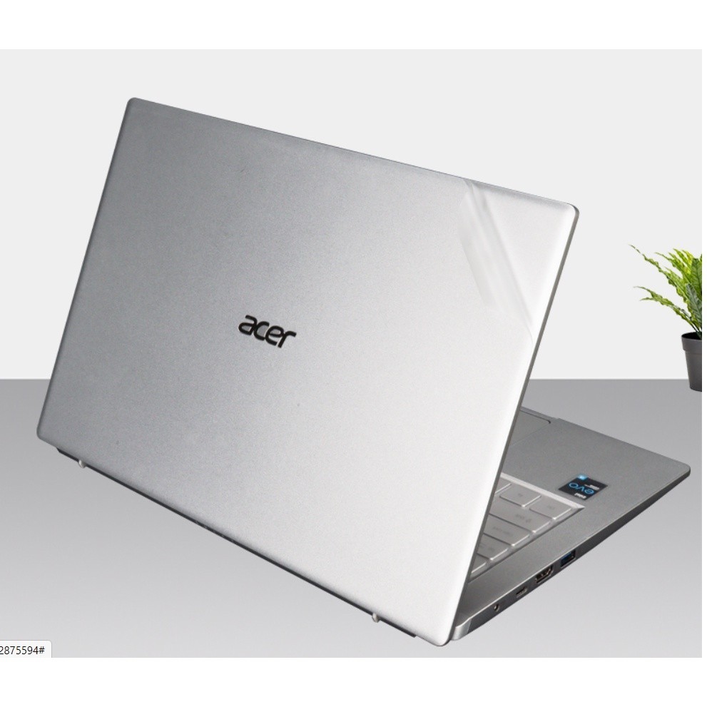 Laptop Skin Sticker Decal Personalized Matte Clear Vinyl Cover for Acer ...