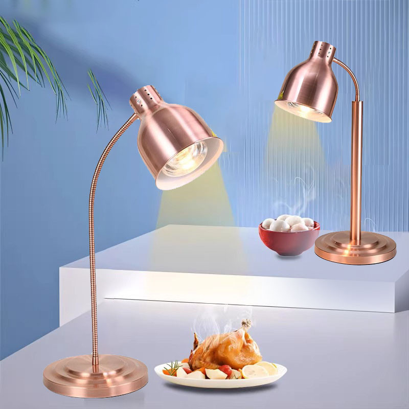 Commercial Stainless steel Food Warmer Lamp Keep Food Temperature